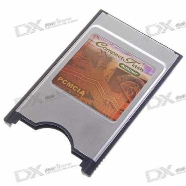 PCMCIA ADAPTER for the Compact Flash Memory cards