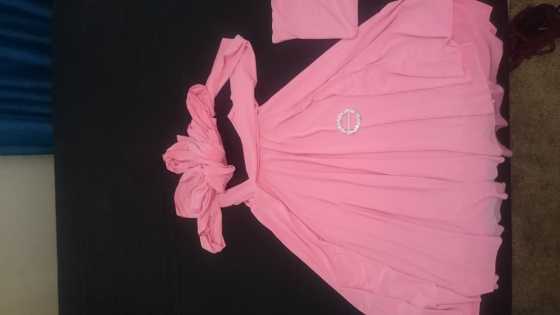 PeachyPink infinity dress once worn