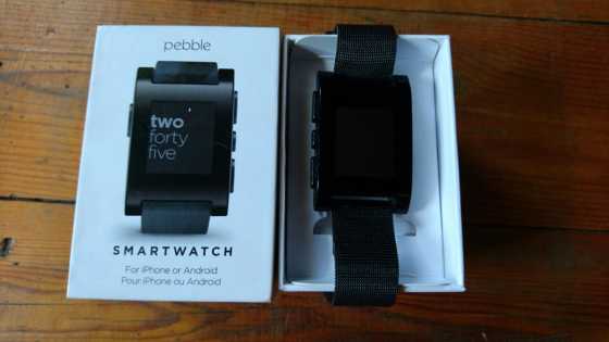 Pebble smart watch