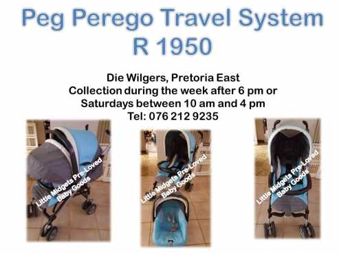 Peg Perego Travel System - Please whats app during office hours