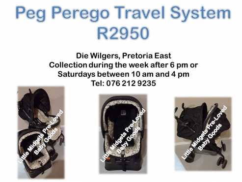 Peg Perego Travel System - Please whats app during office hours