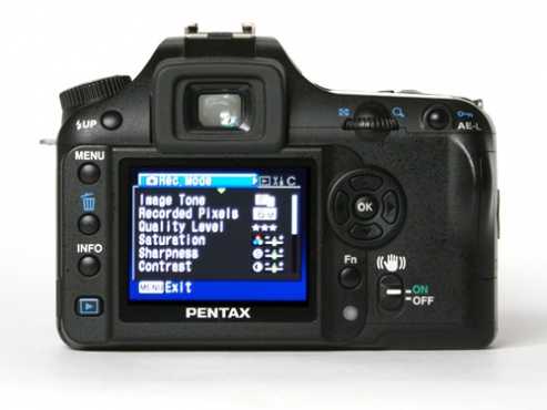 Pentax K100D Camera  Accessories