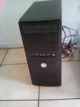 Pentium 4 dual core Intel 2.80ghz processor, 1gig of ram, DVD writer, two 80gigs hardrives