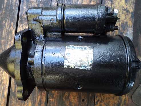 Perkins 12 volt starter motor.