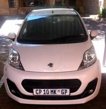 Peugeot 107 Year 2013.