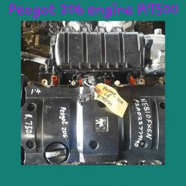 PEUGEOT 206 ENGINE R7500