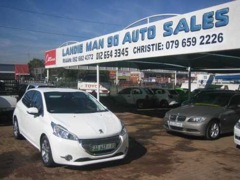 PEUGEOT 208 1.6 VTI ALLURE 5 DR MODEL 2013