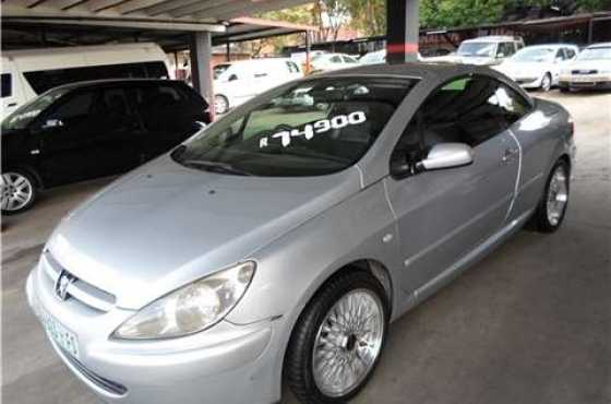 Peugeot 307 2.0 COUPE (OPEN TOP)