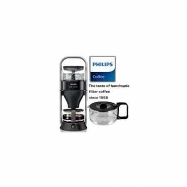 Philips Cafe Gourmet Coffee maker HD540760 With glass jug Boil and brew system Black