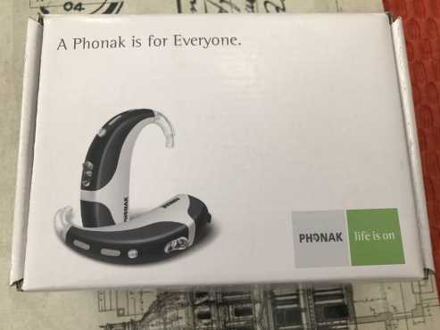 Phonak Una hearing aids (left and right)