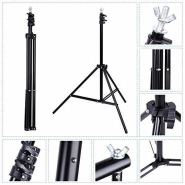 Photography or Video Studio Softbox continuous lighting kit with daylight spiral bulbs