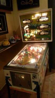 Pinball Machine - Classic Williams quotLittle Chiefquot 4 player 5 ball