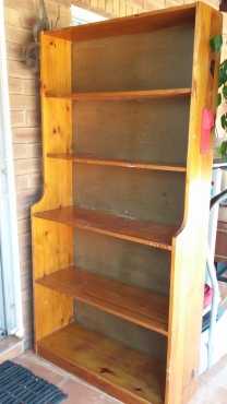 Pine bookshelf