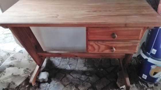 Pine desk