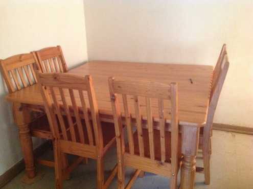 Pine Dining Room set