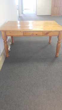 Pine table 1m x 1.2m Cash Only