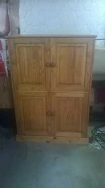 Pine TV Cabinet For Sale