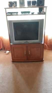 Pine wall unit for sale