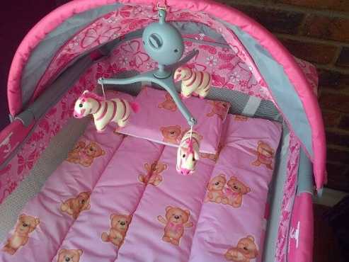 Pink Camping cot