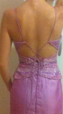 Pinkpurple evening dress