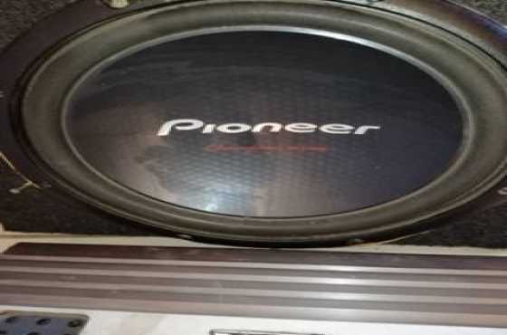 Pioneer 1000w SVC champion series sub