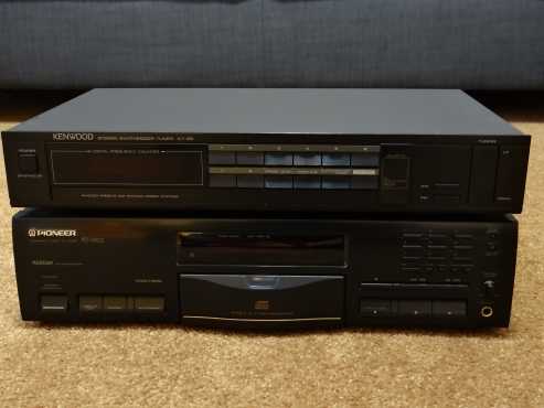 Pioneer CD player and Tuner
