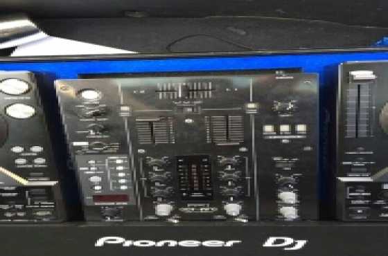 pioneer cdj 400s with mixer and case
