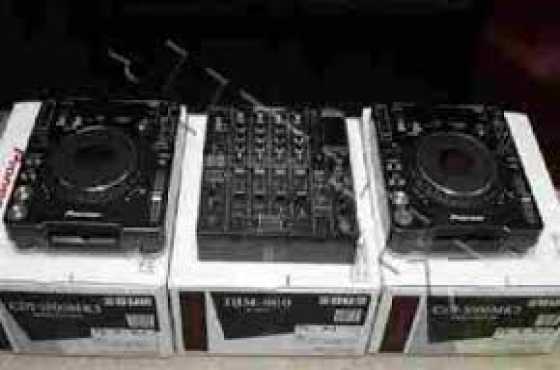 PIONEER CDJ-900 amp 1x DJM-800 MIXER DJ PACKAGE