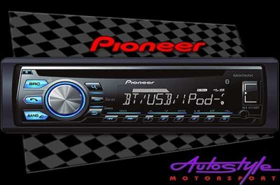 Pioneer DEH-X4750BT Mp3 with USB, Bluetooth amp RDS