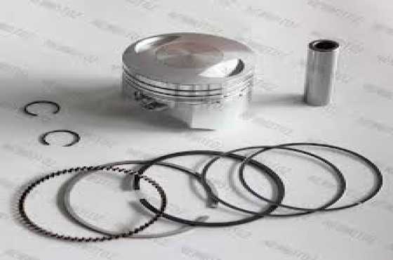 Piston kits spares and repairs and sales on Bikes, scooters, Quads etc