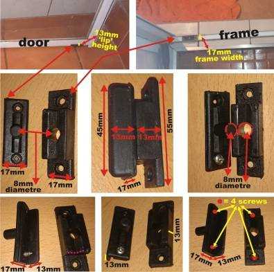 Pivot hinges of shower door needed