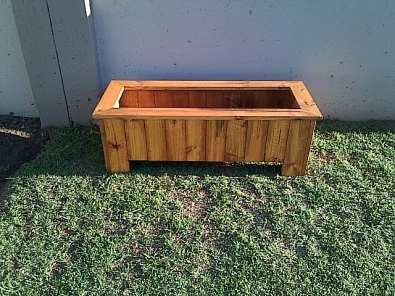 Planter box Shenaz series 1280 - Waxed