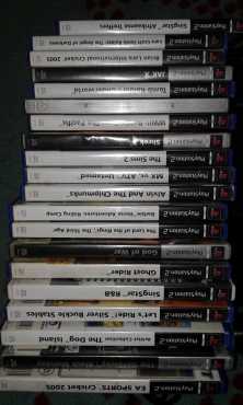 Playstation 2 and 20 games