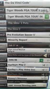 PLAYSTATION 2 GAMES