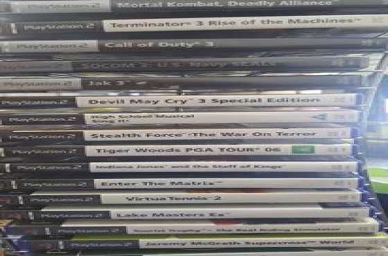 PLAYSTATION 2 GAMES FOR SALE.