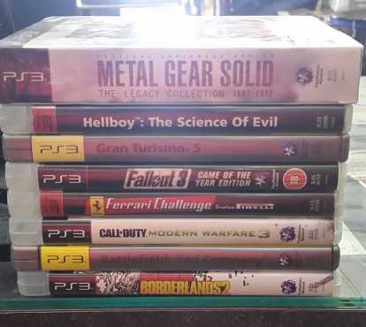 PLAYSTATION 3 GAMES FOR SALE