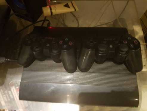 Playstation 3 Slimline with 2 x Remotes  Games forsale