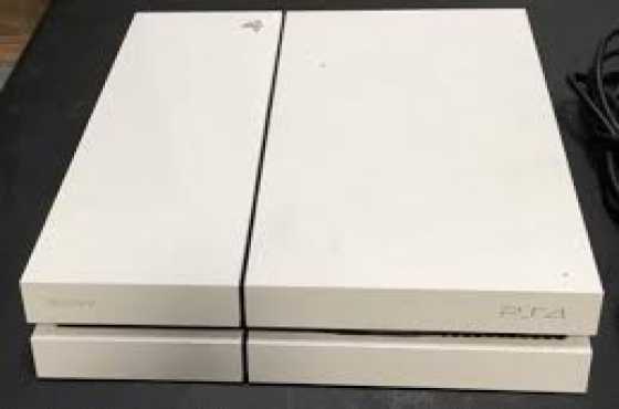 PlayStation 4 1000GB System - White console only -needs power supply