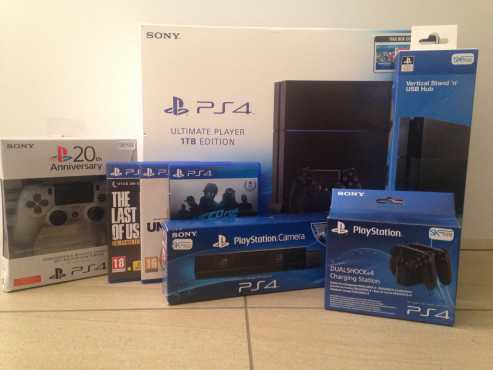 PlayStation 4 Bundle (Like new) NO chancers - Cash - Neg