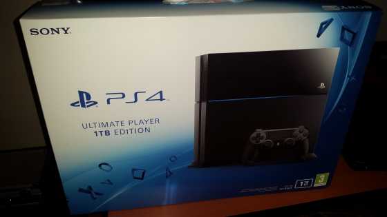 playstation 4 PS4  1tb  4 games two months old for sale