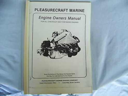 Pleasurecraft Marine Engine Owners Manual