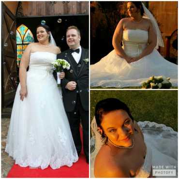 Plus size wedding dress for SALE