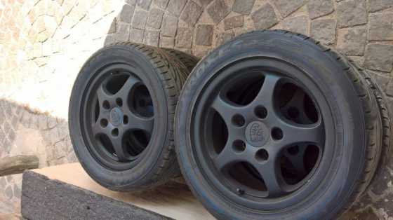 Porsche 928 16quot Cup Rims and Tyres for sale