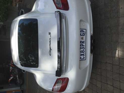 Porsche Cayman boot spoiler