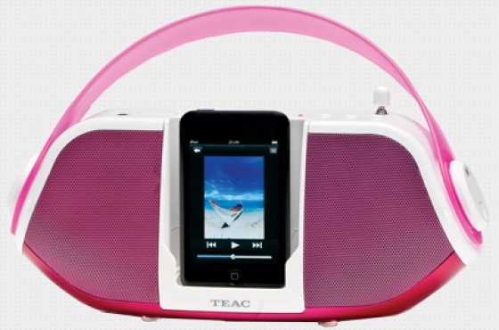 Portable iPod Dock With Radio For Sale