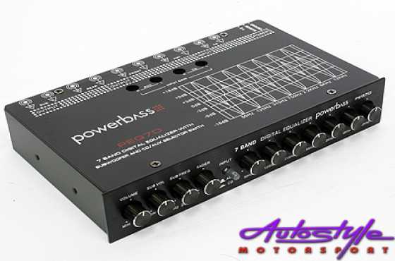 Powerbass 7 Band Digital Equalizer