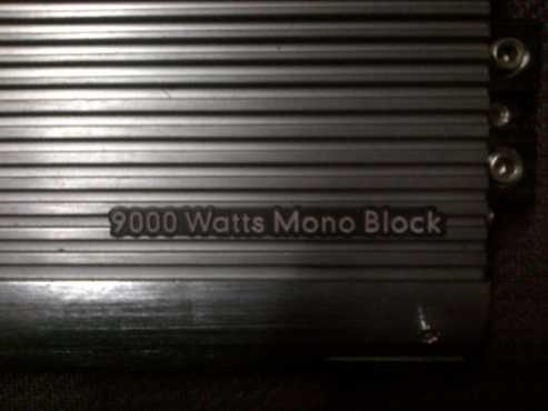 Powerbass 9000watts monoblock amp