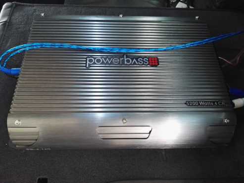 POWERBASS amp 5200w