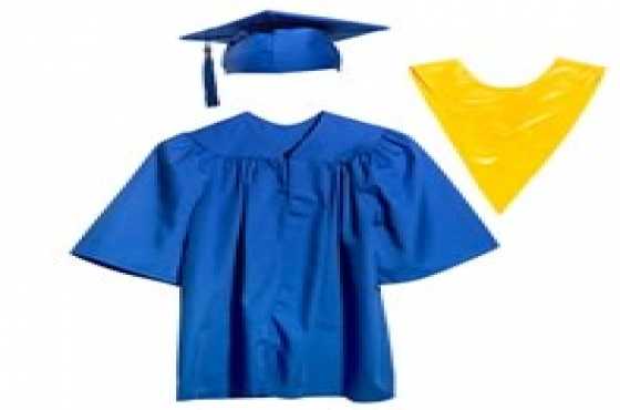 Preschool Graduation gowns for hire