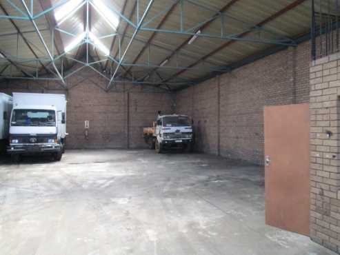 Pretoria West Factorywarehouse to let